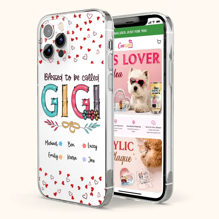 Custom Personalized Phone Case - I Love Being  Grandma - R5OIKQ