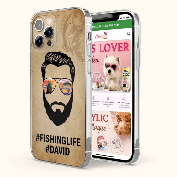 Custom Personalized Fishinglife Phone Case - Best Gift for Dads - For iPhone And Samsung - NTQYR8