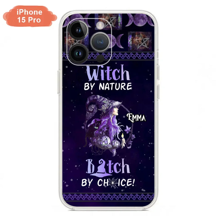 Custom Personalized Witch Phone Case - Halloween Gift Idea For Friends - Case for iPhone & Samsung