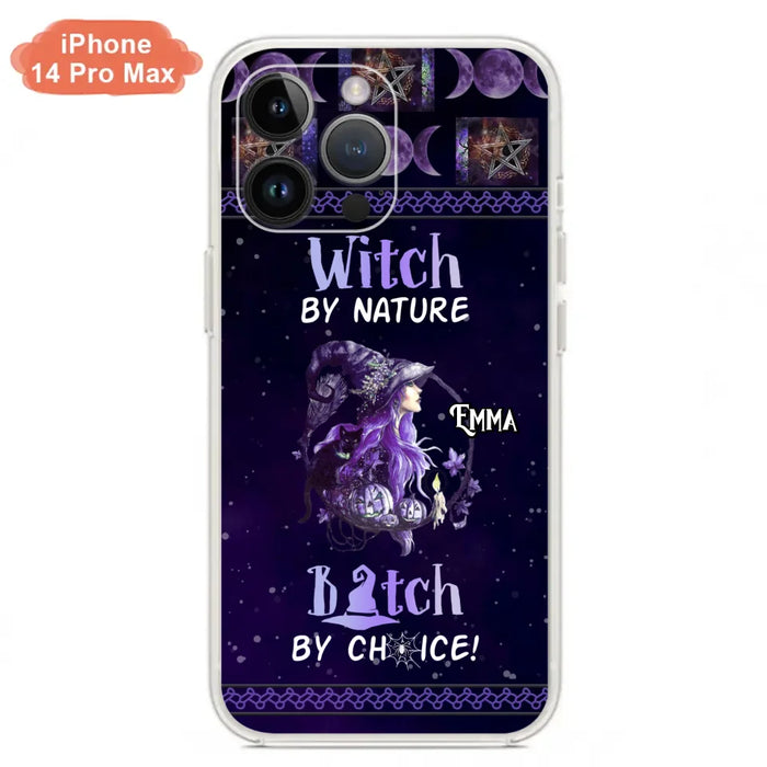 Custom Personalized Witch Phone Case - Halloween Gift Idea For Friends - Case for iPhone & Samsung