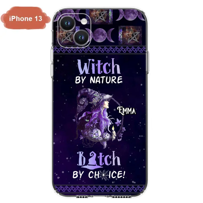 Custom Personalized Witch Phone Case - Halloween Gift Idea For Friends - Case for iPhone & Samsung