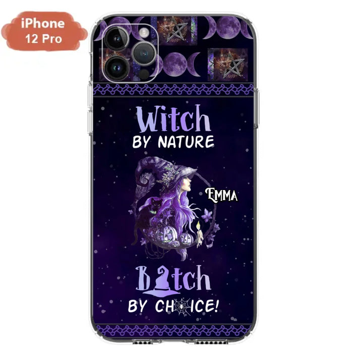 Custom Personalized Witch Phone Case - Halloween Gift Idea For Friends - Case for iPhone & Samsung