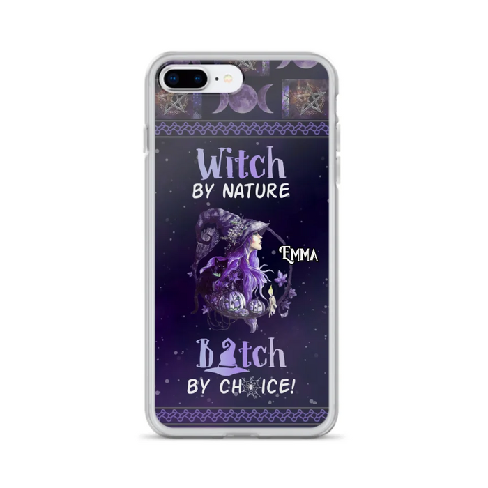 Custom Personalized Witch Phone Case - Halloween Gift Idea For Friends - Case for iPhone & Samsung