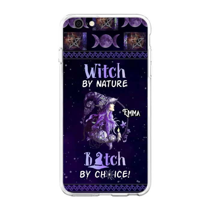 Custom Personalized Witch Phone Case - Halloween Gift Idea For Friends - Case for iPhone & Samsung