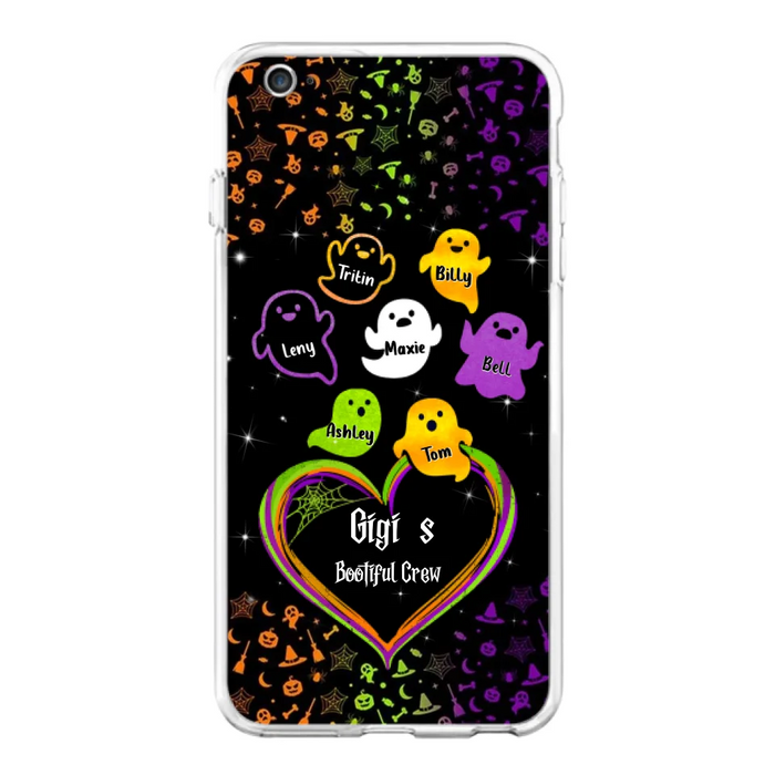 Custom Personalized Gigi's Bootiful Crew iPhone/Samsung Phone case - Halloween Gift for Grandma and grandkids - Up to 7 Grandkids