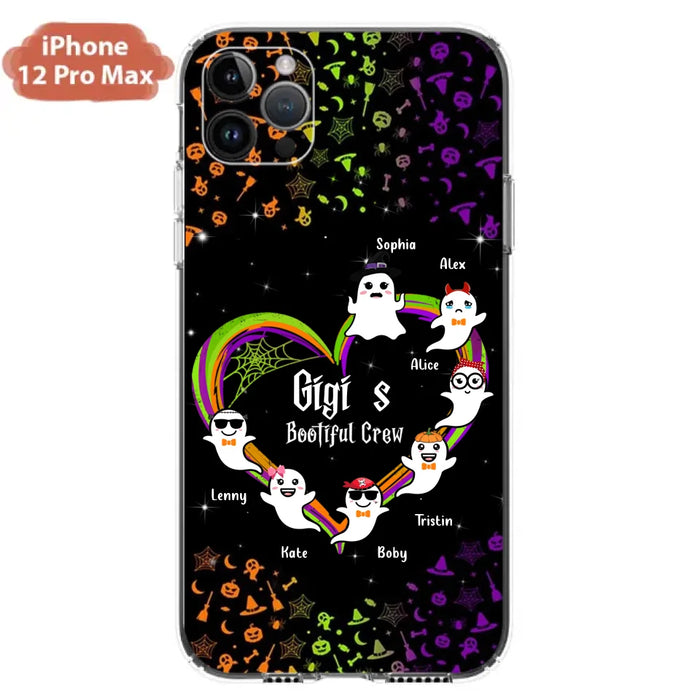 Custom Personalized Gigi's Bootiful Crew Phone Case - Halloween Gift for Grandma - Up to 7 Grandkids - Case For iPhone And Samsung