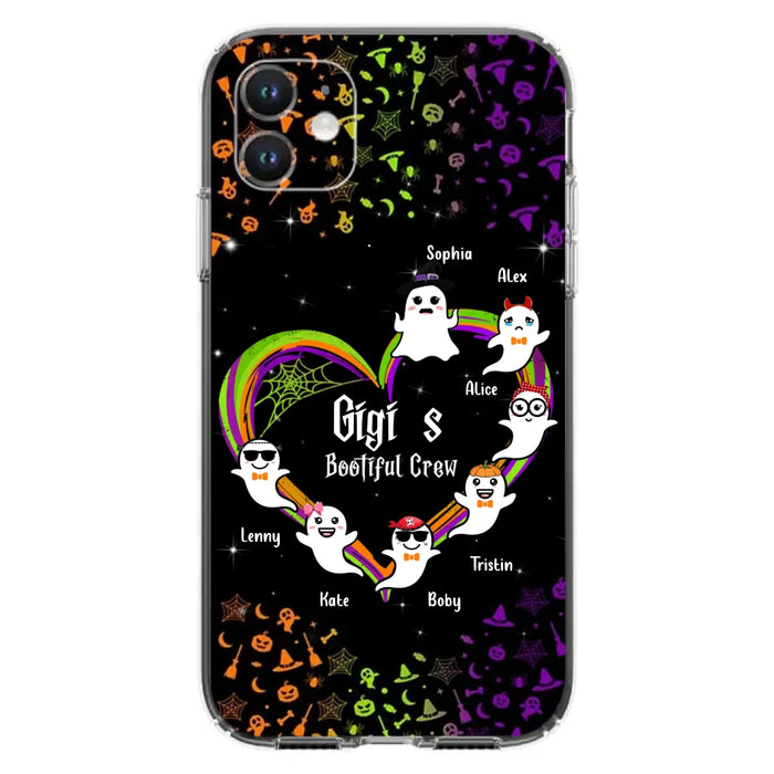 Custom Personalized Gigi's Bootiful Crew Phone Case - Halloween Gift for Grandma - Up to 7 Grandkids - Case For iPhone And Samsung