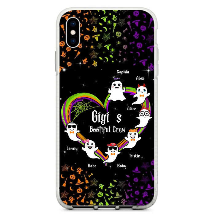 Custom Personalized Gigi's Bootiful Crew Phone Case - Halloween Gift for Grandma - Up to 7 Grandkids - Case For iPhone And Samsung