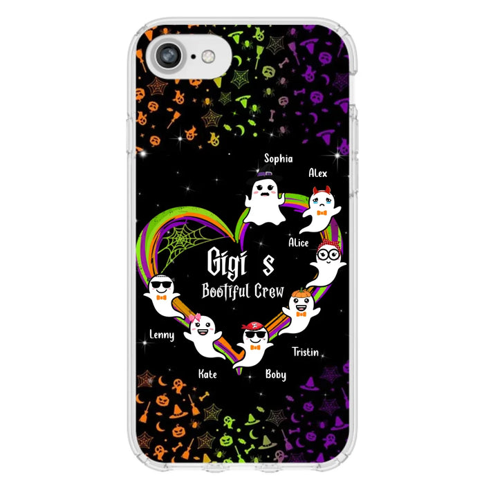 Custom Personalized Gigi's Bootiful Crew Phone Case - Halloween Gift for Grandma - Up to 7 Grandkids - Case For iPhone And Samsung