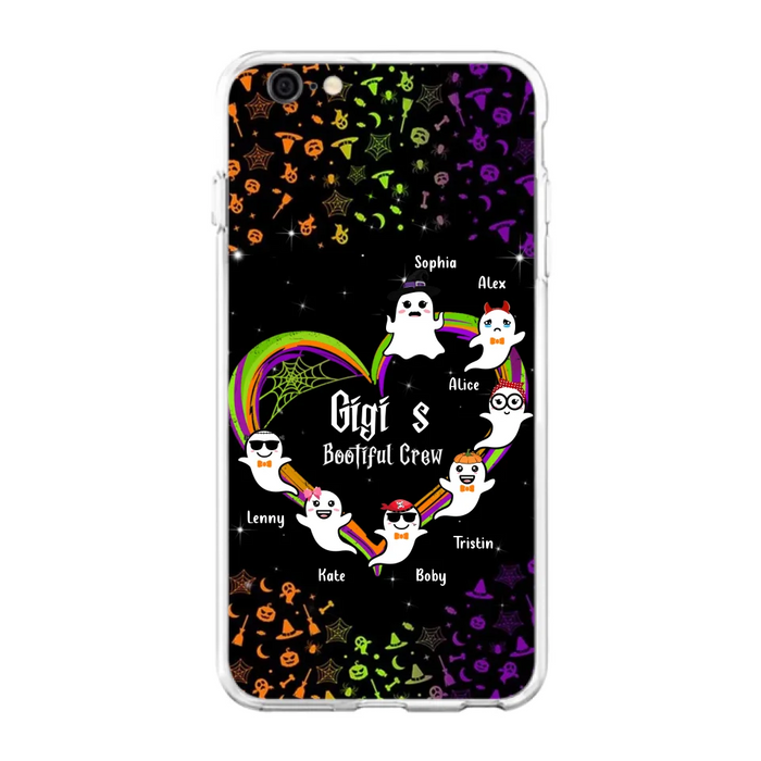 Custom Personalized Gigi's Bootiful Crew Phone Case - Halloween Gift for Grandma - Up to 7 Grandkids - Case For iPhone And Samsung