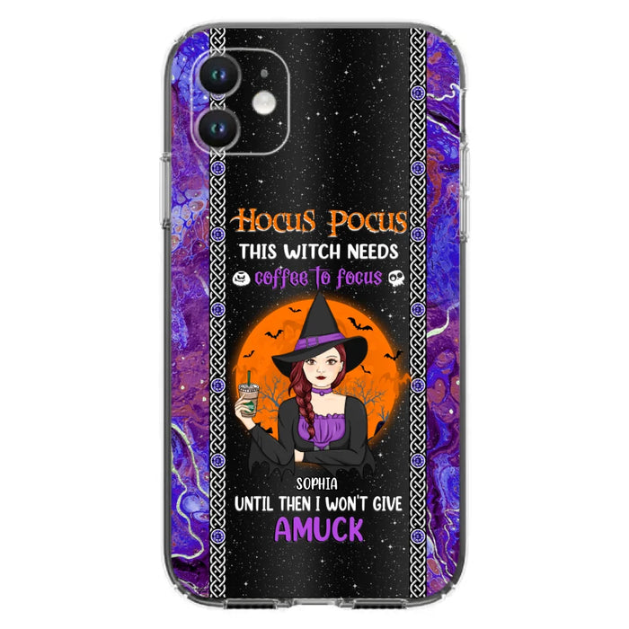 Custom Personalized Witch Phone Case - Halloween Gift Idea For Friends - Hocus Pocus - Case for iPhone & Samsung