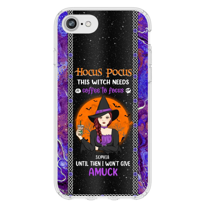 Custom Personalized Witch Phone Case - Halloween Gift Idea For Friends - Hocus Pocus - Case for iPhone & Samsung