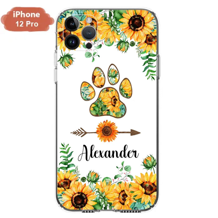 Custom Personalized Pet Lovers Phone Case - Best Gift For Dog/Cat Lover - Case For Iphone and Samsung - 88AM4E