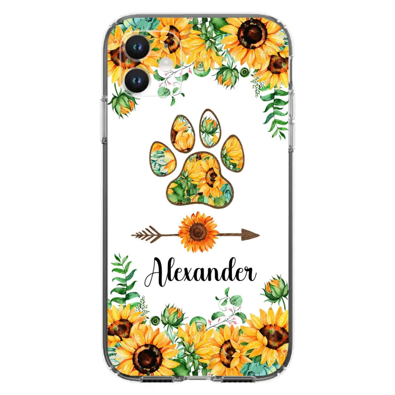 Custom Personalized Pet Lovers Phone Case - Best Gift For Dog/Cat Lover - Case For Iphone and Samsung - 88AM4E