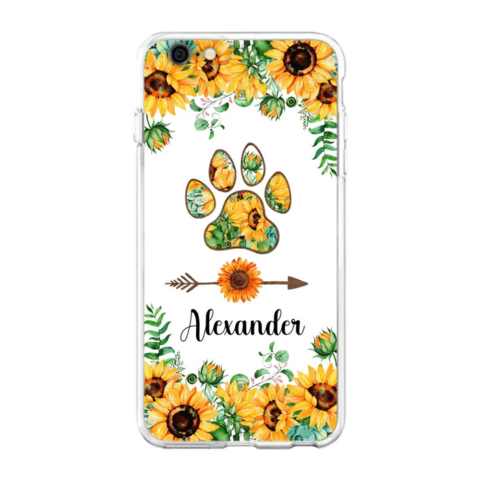 Custom Personalized Pet Lovers Phone Case - Best Gift For Dog/Cat Lover - Case For Iphone and Samsung - 88AM4E