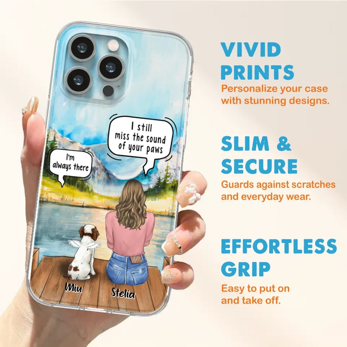 Custom Personalized Dog Mom Phone Case - Upto 4 Pets - Case For Iphone/Samsung - Gift Idea For Pet Lover - FXVV9O