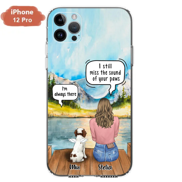 Custom Personalized Dog Mom Phone Case - Upto 4 Pets - Case For Iphone/Samsung - Gift Idea For Pet Lover - FXVV9O