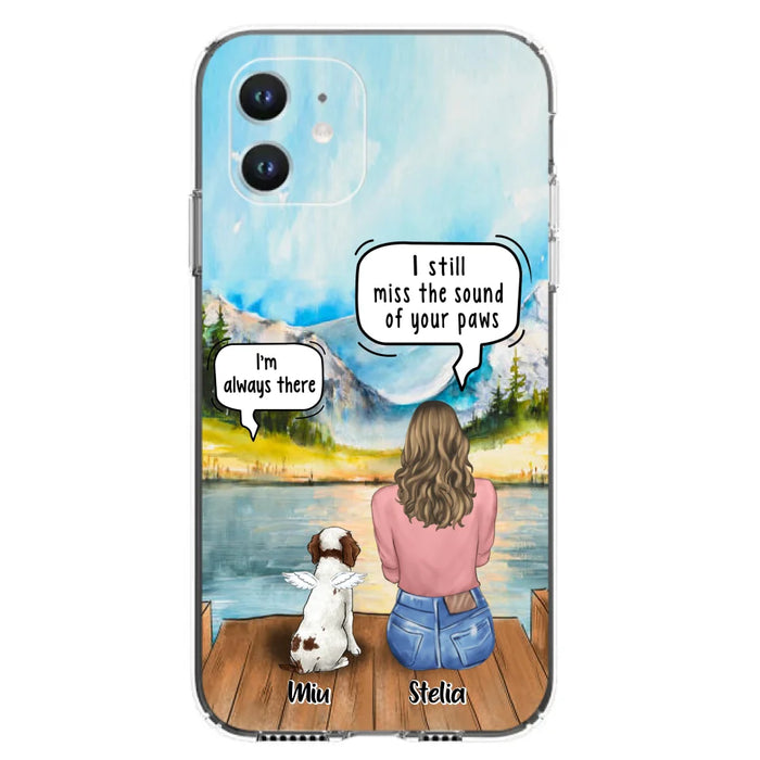 Custom Personalized Dog Mom Phone Case - Upto 4 Pets - Case For Iphone/Samsung - Gift Idea For Pet Lover - FXVV9O