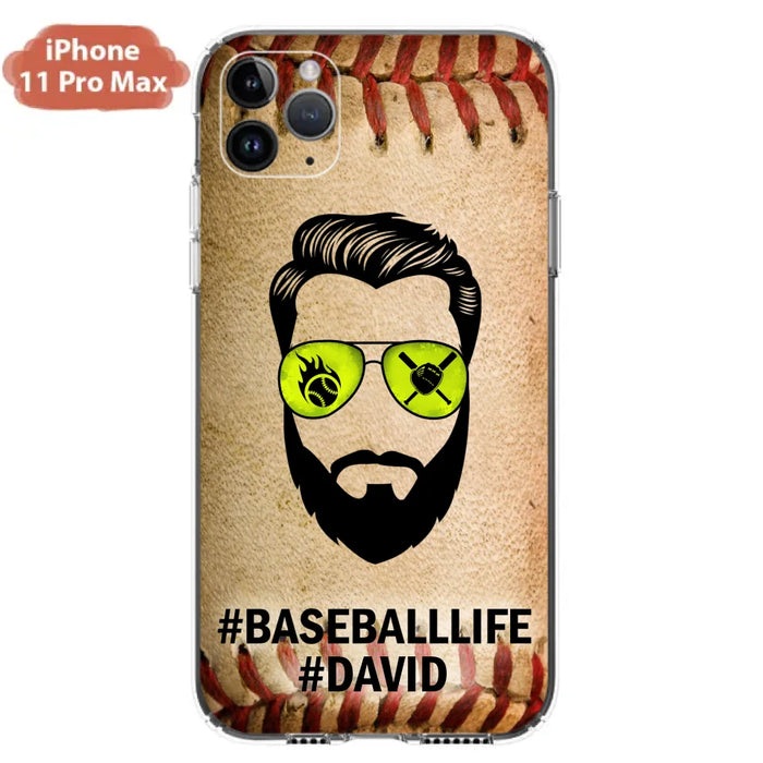 Custom Personalized Baseballlife Phone Case - Best Gift for Dads - For iPhone And Samsung - NTQYR8