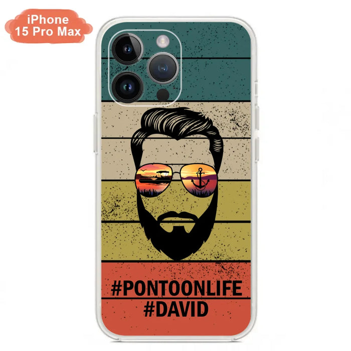 Custom Personalized Pontoonlife Phone Case - Best Gift for Dads - For iPhone And Samsung - NTQYR8