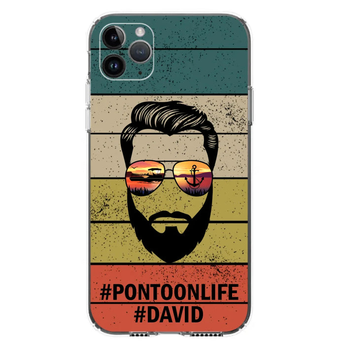 Custom Personalized Pontoonlife Phone Case - Best Gift for Dads - For iPhone And Samsung - NTQYR8