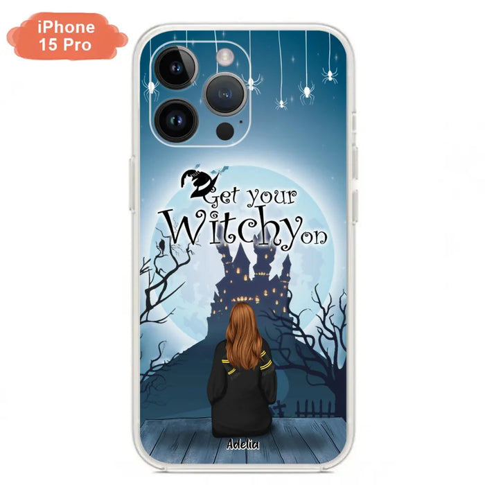 Custom Personalized Witch Phone Case - Upto 4 Witches - Best Gift For Friends - Get Your Witchy on - Case For iPhone And Samsung