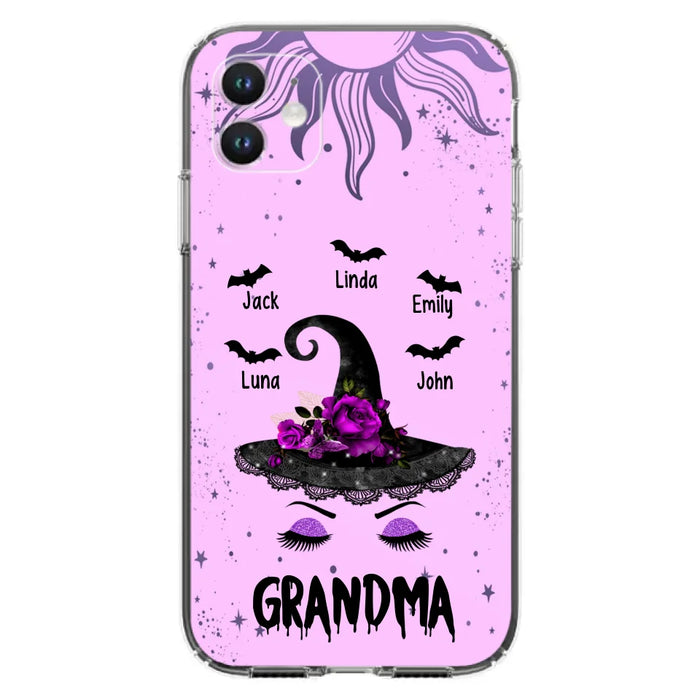 Personalized Grandma Witch Phone Case -
Upto 5 Kid's Name - Best Gift For Grandma- Grandma,Gigi,Nana,Mama,Gigi