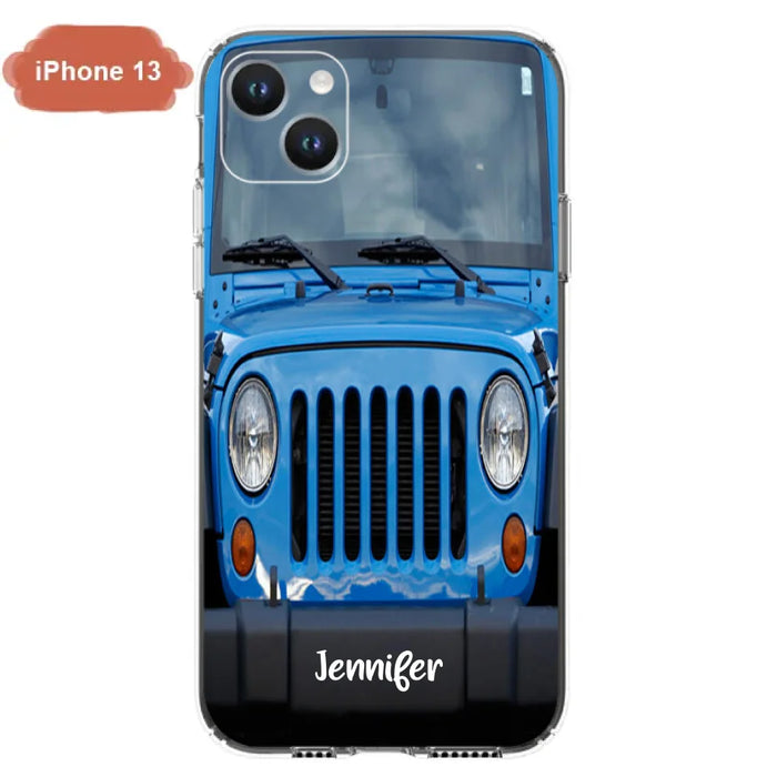 Personalized Off-road Car Phone Case - iPhone and Samsung Case (Updated Cases for iPhone 13, iPhone 13 Pro Max, iPhone 13 Mini and iPhone 13)