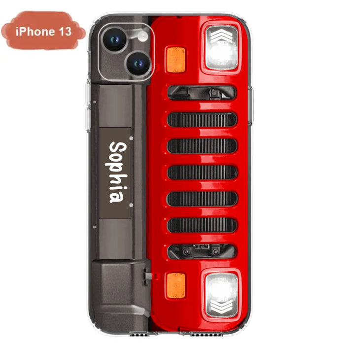 Personalize Off-road Car Phone Case - Case for iPhone and Samsung (The Newest Version for iPhone 13)