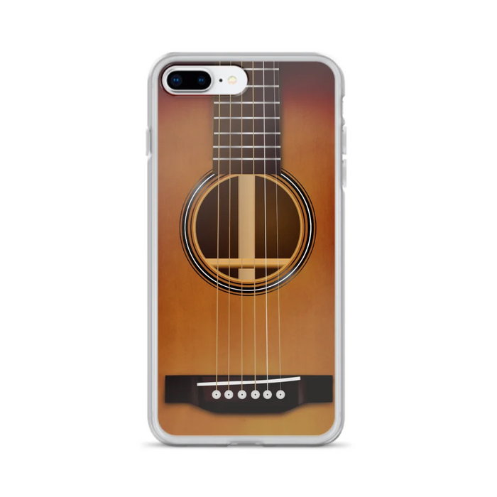 Custom Personalized Acoustic/Electric Guitar Phone Case - Best Gift For Guitarist - Case For iPhone And Samsung