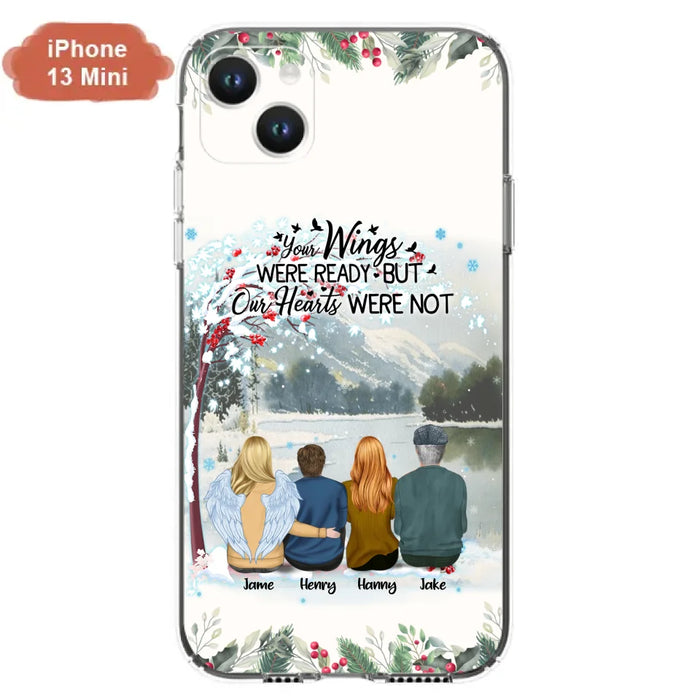 Custom Personalized Family Phone Case - Best Gift For Family - I Know Heaven Is A Beautiful Place Because They Have My Dad - Case For Iphone/Samsung