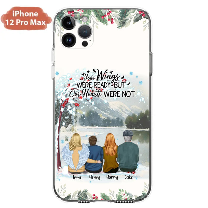 Custom Personalized Family Phone Case - Best Gift For Family - I Know Heaven Is A Beautiful Place Because They Have My Dad - Case For Iphone/Samsung