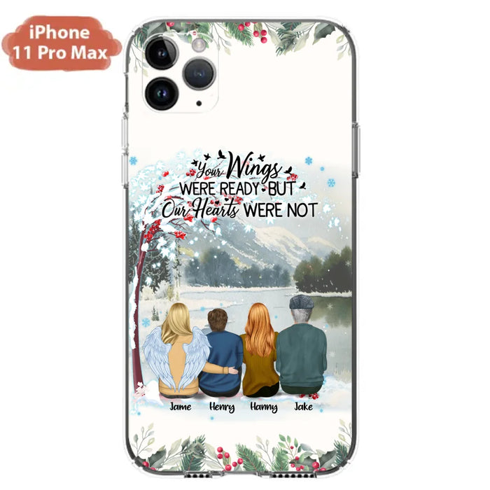 Custom Personalized Family Phone Case - Best Gift For Family - I Know Heaven Is A Beautiful Place Because They Have My Dad - Case For Iphone/Samsung