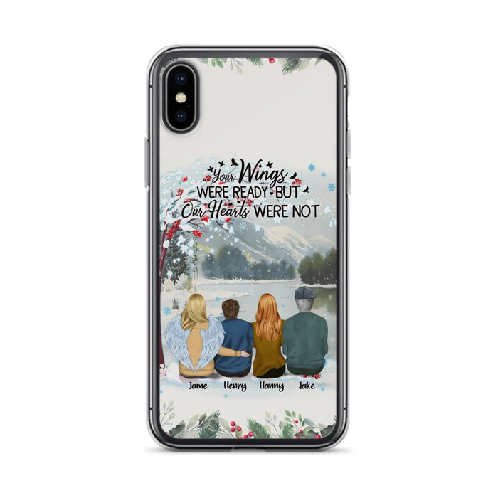 Custom Personalized Family Phone Case - Best Gift For Family - I Know Heaven Is A Beautiful Place Because They Have My Dad - Case For Iphone/Samsung