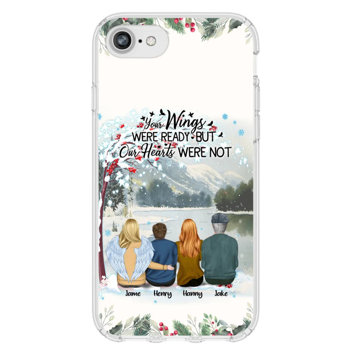 Custom Personalized Family Phone Case - Best Gift For Family - I Know Heaven Is A Beautiful Place Because They Have My Dad - Case For Iphone/Samsung