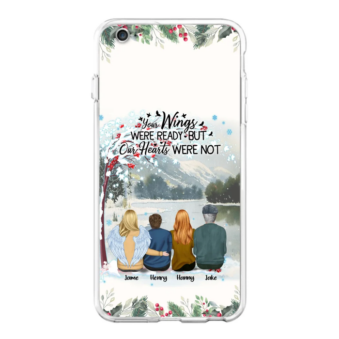 Custom Personalized Family Phone Case - Best Gift For Family - I Know Heaven Is A Beautiful Place Because They Have My Dad - Case For Iphone/Samsung