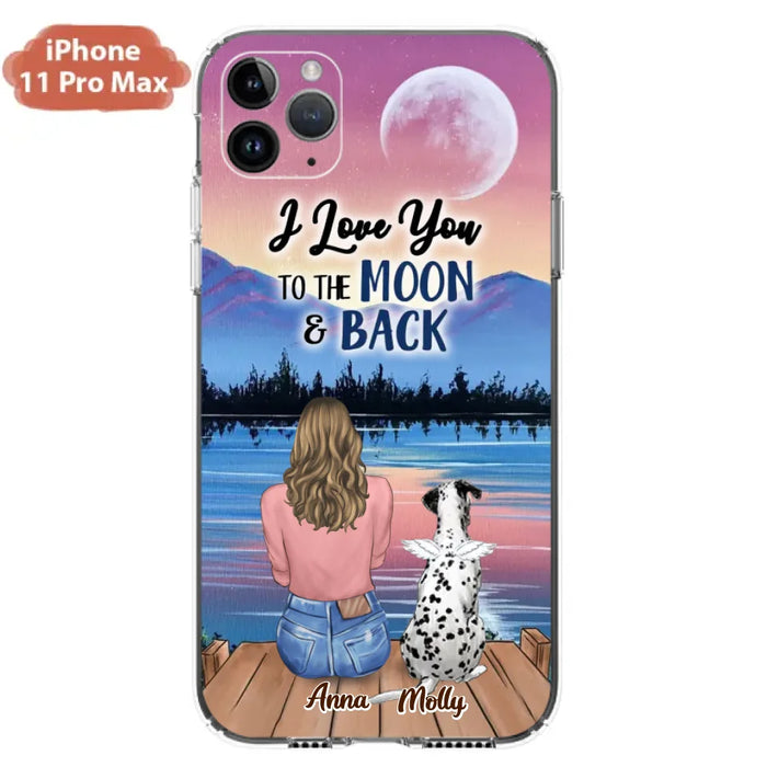 Custom Personalized Memorial Pet Phone Case - Upto 5 Pets - Memorial Gift Idea For Dog/Cat Lovers - They Still Talk About You - Case For iPhone & Samsung