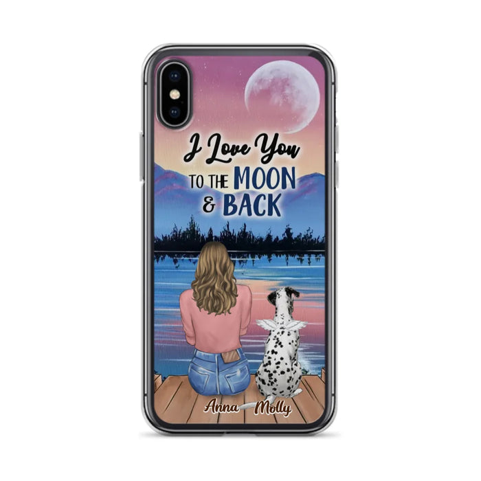 Custom Personalized Memorial Pet Phone Case - Upto 5 Pets - Memorial Gift Idea For Dog/Cat Lovers - They Still Talk About You - Case For iPhone & Samsung