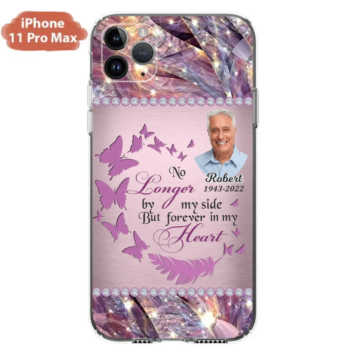 Custom Personalized Memorial Photo iPhone/ Samsung Phone Case - Memorial Gift Idea - No Longer By My Side But Forever In My Heart