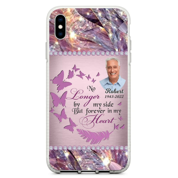 Custom Personalized Memorial Photo iPhone/ Samsung Phone Case - Memorial Gift Idea - No Longer By My Side But Forever In My Heart