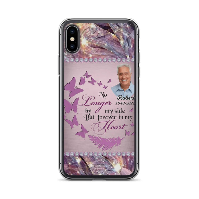 Custom Personalized Memorial Photo iPhone/ Samsung Phone Case - Memorial Gift Idea - No Longer By My Side But Forever In My Heart