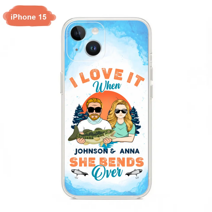 Custom Personalized Fishing Couple Phone Case - Gift Idea For Couple/ Gift To Him/ Her/ Fishing Lover  - Case For iPhone/Samsung