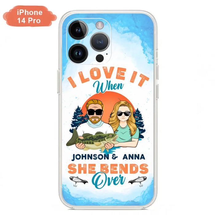 Custom Personalized Fishing Couple Phone Case - Gift Idea For Couple/ Gift To Him/ Her/ Fishing Lover  - Case For iPhone/Samsung