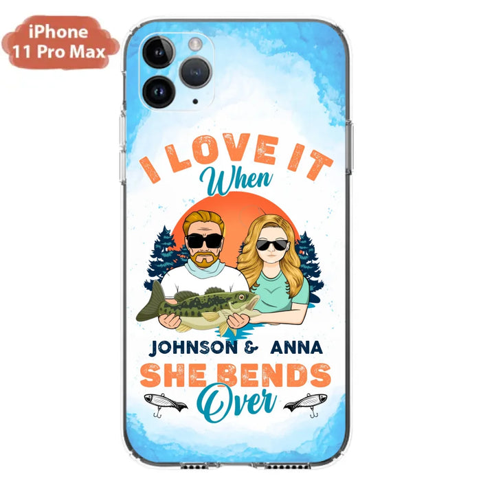 Custom Personalized Fishing Couple Phone Case - Gift Idea For Couple/ Gift To Him/ Her/ Fishing Lover  - Case For iPhone/Samsung