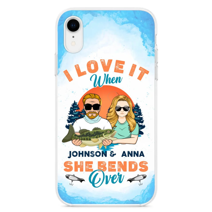 Custom Personalized Fishing Couple Phone Case - Gift Idea For Couple/ Gift To Him/ Her/ Fishing Lover  - Case For iPhone/Samsung