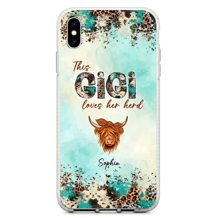 Custom Personalized This Gigi Love Her Herd Phone Case For iPhone/ Samsung - Mother's Day Gift Idea For Mom/ Grandma