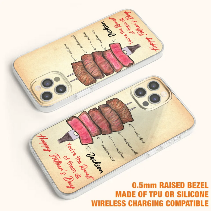 Custom Personalized Father's Day Phone Case - Gift Idea For Father's Day - You're The Rarest Of Them All - Cases For iPhone And Samsung