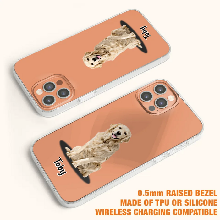 Custom Personalized Pet Phone Case - Up to 3 Pets - Gift Idea For Dog/ Cat Lover - Case For iPhone And Samsung