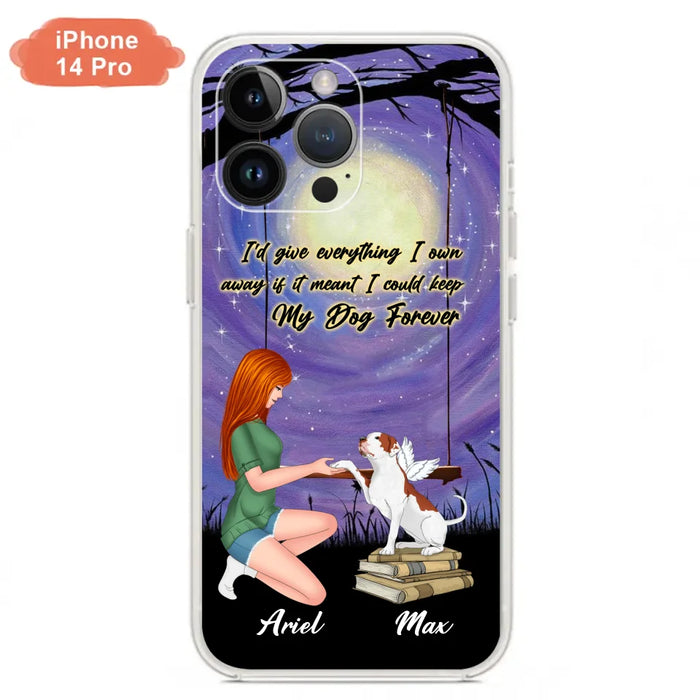 Custom Personalized Dog Mom Phone Case - Gift Idea For Dog Mom/ Dog Lover - When I Needed A Hand I Found Your Paw - Case For iPhone And Samsung