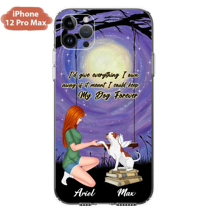 Custom Personalized Dog Mom Phone Case - Gift Idea For Dog Mom/ Dog Lover - When I Needed A Hand I Found Your Paw - Case For iPhone And Samsung